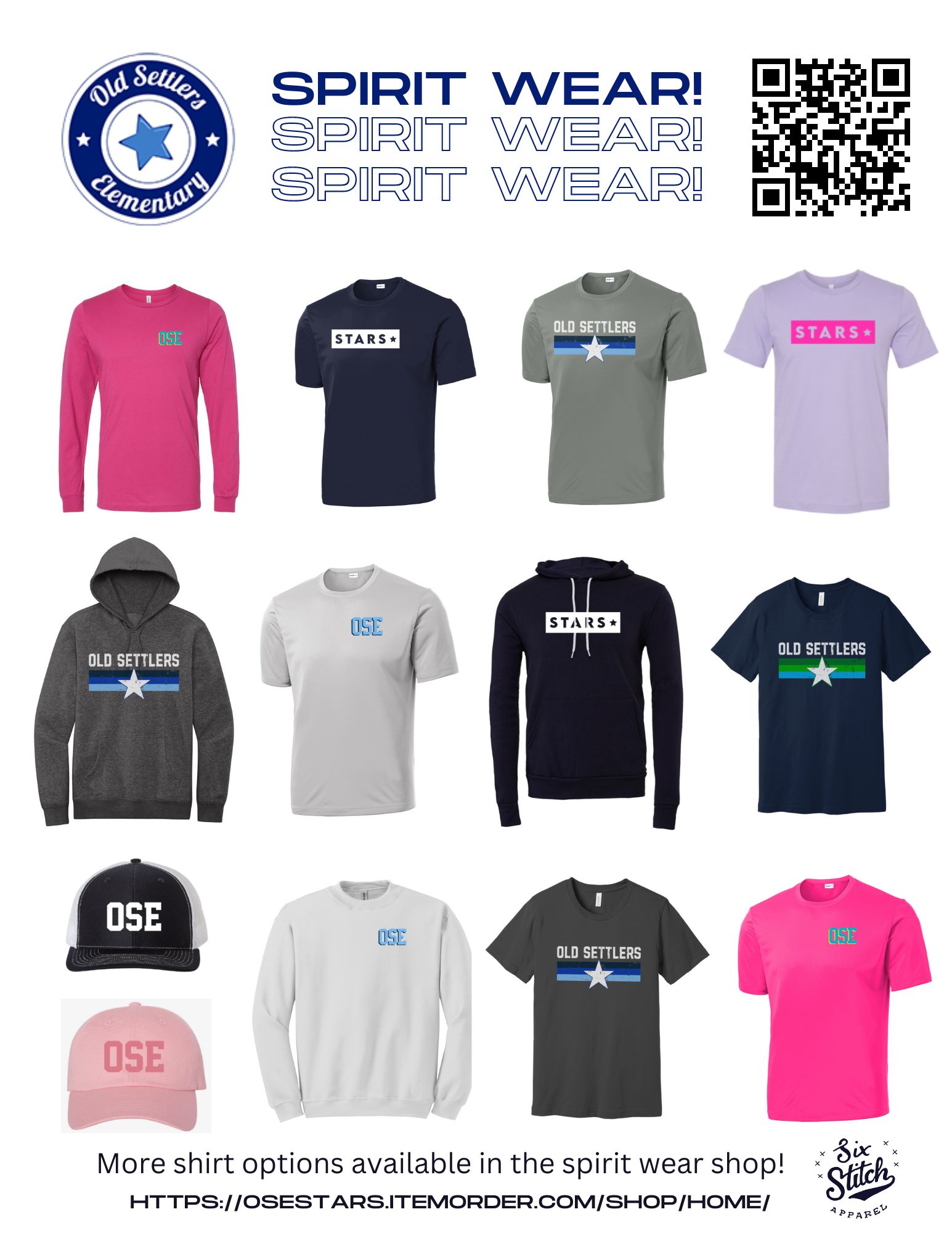 Spirit Wear – Old Settlers Elementary PTA